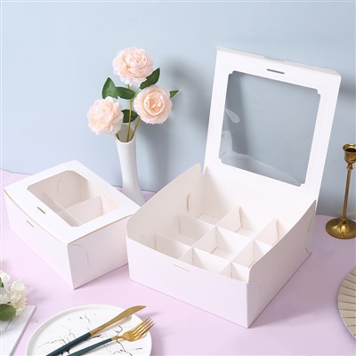 Suši augļu šokolādes cepumu papīra kastītes